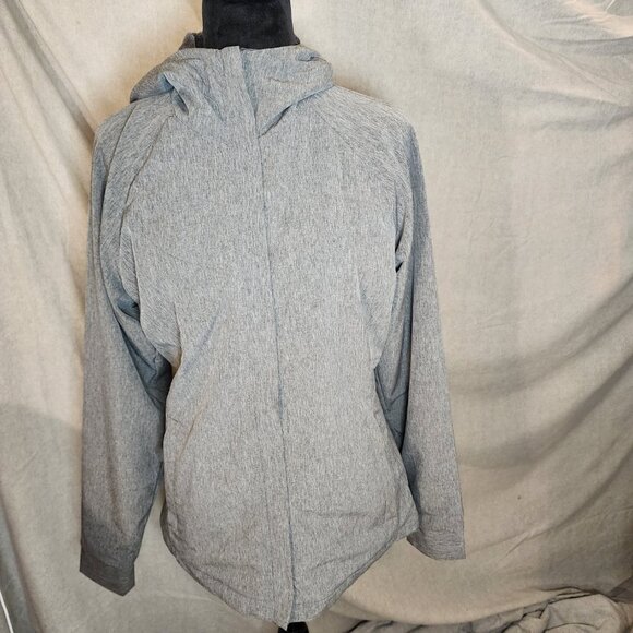 Kirkland Hooded Gray Fleece Lined Jacket Women's S Great Condition! Outdoor - Picture 2 of 10
